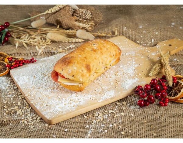 La Caline graines jambon cru et fromage